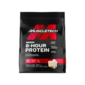 Muscletech Platinum 8 Horas Proteina Vainilla