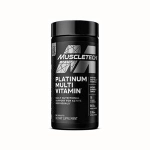 MuscleTech Platinum Multivitaminico Formula Diaria Avanzada 90 Tabletas